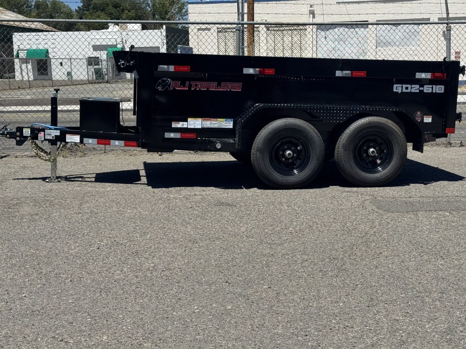 New 2026 RJ D2-6X10 - 10K Dump Trailer