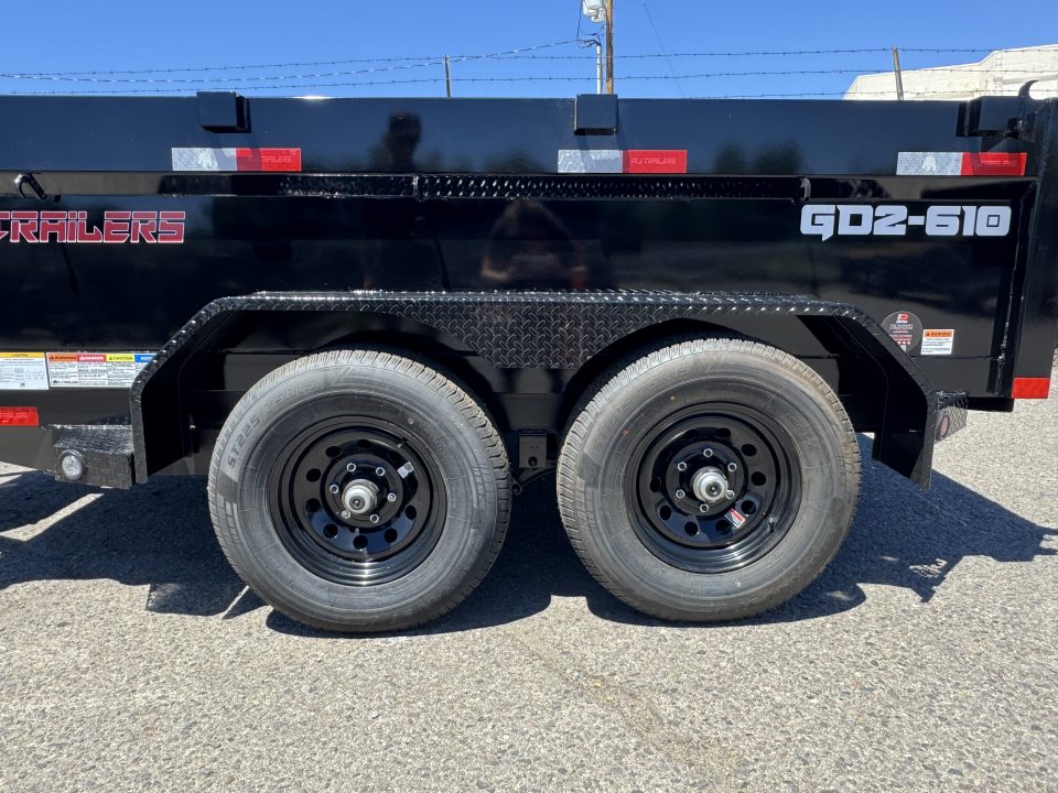 New 2026 RJ D2-6X10 - 10K Dump Trailer