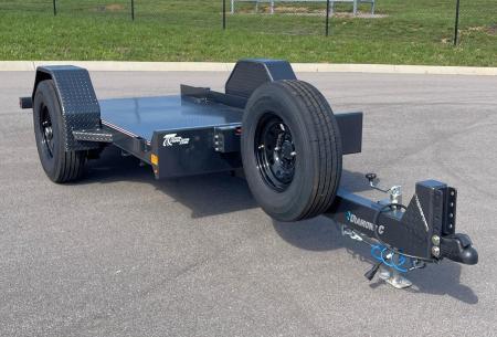 New Diamond C 59 x 10' DSA 7000lb (GVWR) Scissor Lift Tilt Equipment Trailer w/ Spare