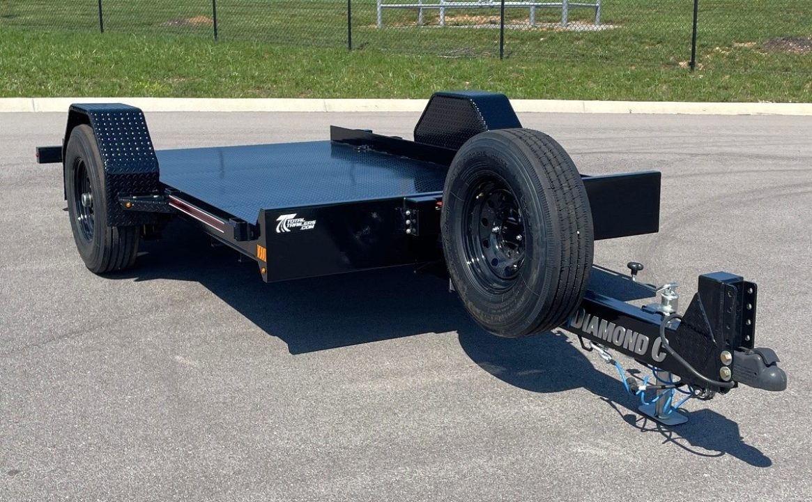 New Diamond C Trailers 77 x 12 DSA 7000lb (GVWR) Scissor Lift Tilt Equipment Trailer