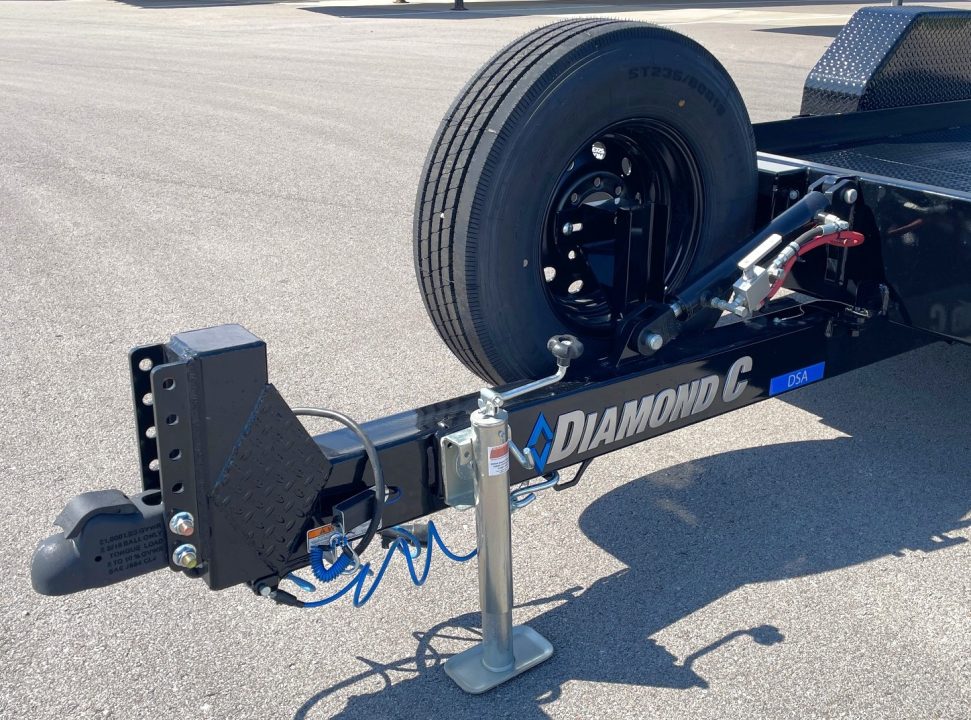 New Diamond C Trailers 77 x 12 DSA 7000lb (GVWR) Scissor Lift Tilt Equipment Trailer