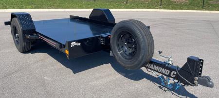 New Diamond C Trailers 77 x 12 DSA 7000lb (GVWR) Scissor Lift Tilt Equipment Trailer