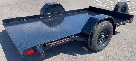 New Diamond C Trailers 77 x 12 DSA 7000lb (GVWR) Scissor Lift Tilt Equipment Trailer