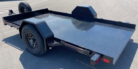 New Diamond C Trailers 77 x 12 DSA 7000lb (GVWR) Scissor Lift Tilt Equipment Trailer