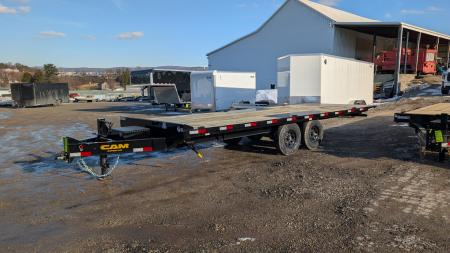 New 2026 CAM Superline 22' HD Deckover Full **POWER** Tilt Equipment Hauler (8K Axles!)