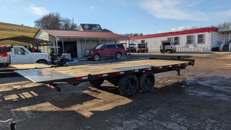 New 2026 CAM Superline 22' HD Deckover Full **POWER** Tilt Equipment Hauler (8K Axles!)
