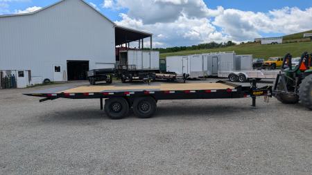 New 2026 CAM Superline 22' HD Deckover Full **POWER** Tilt Equipment Hauler (8K Axles!)