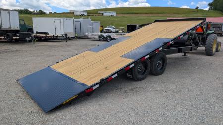 New 2026 CAM Superline 22' HD Deckover Full **POWER** Tilt Equipment Hauler (8K Axles!)