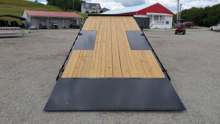 New 2026 CAM Superline 22' HD Deckover Full **POWER** Tilt Equipment Hauler (8K Axles!)