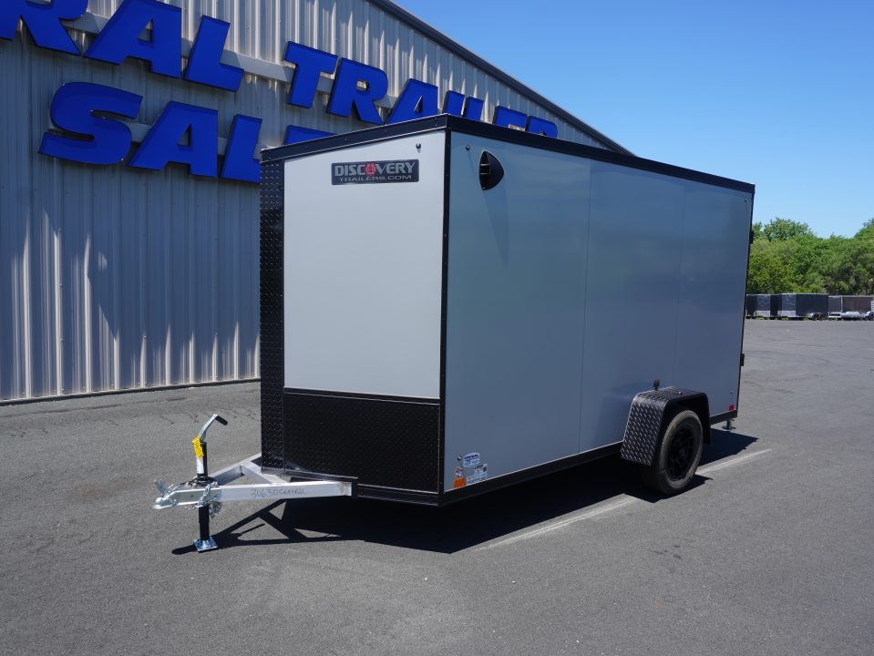 New 2027 Discovery Trailers 6X12 Aluminum Cargo / Enclosed Trailer
