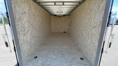 New ATC STo 400 Aluminum 7x16 Enclosed Cargo Trailer, Screwless, Torsion Axles, Aluminum Wheels