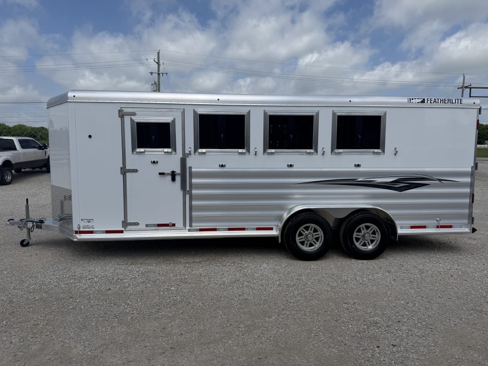 New 2026 Featherlite 4 Horse Bumper Pull Horse Trailer
