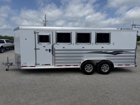 New 2026 Featherlite 4 Horse Bumper Pull Horse Trailer