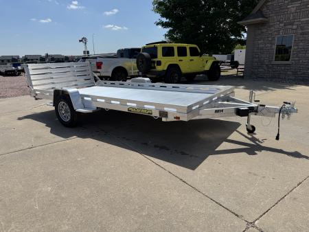 New 2027 Aluma 8014S BT Utility Trailer
