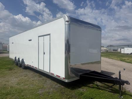 New 2026 Vintage Trailers 8.5x34 7'6  Interior Vector Car / Racing Trailer