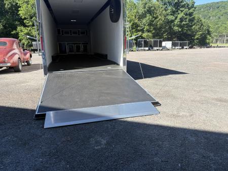 New 2026 Vintage Trailers 8.5x34 7'6" Interior Vector Car / Racing Trailer