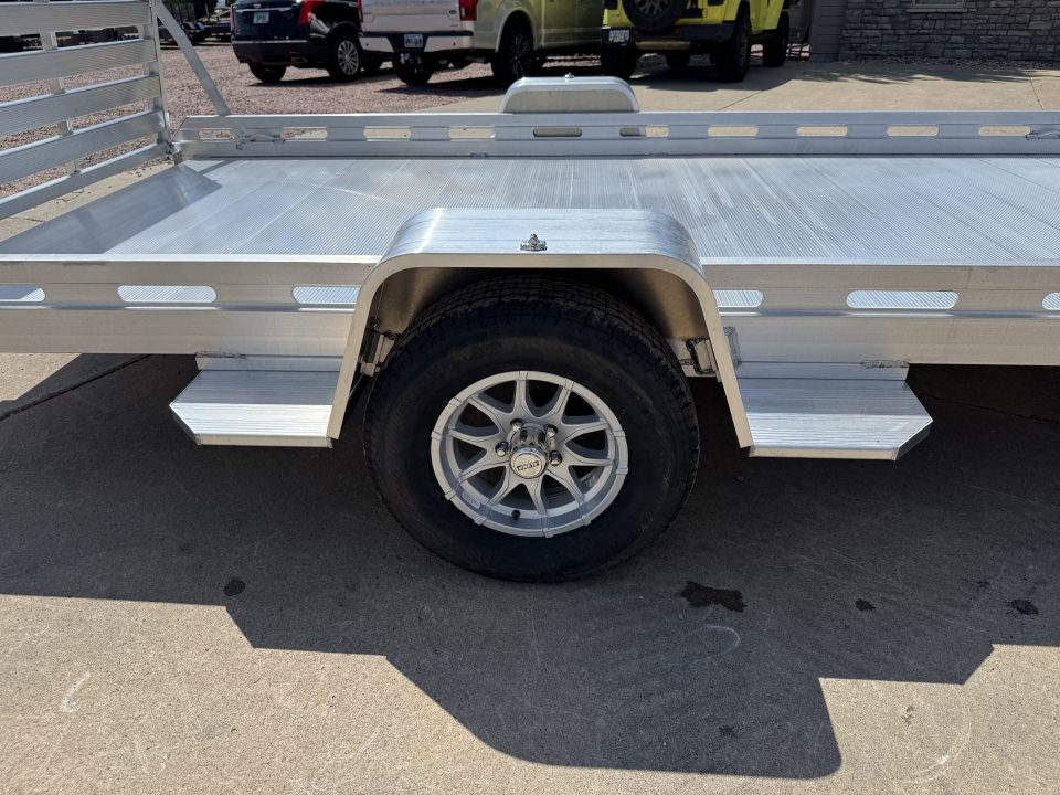 New 2027 Aluma 7814S TG 3k Utility Trailer