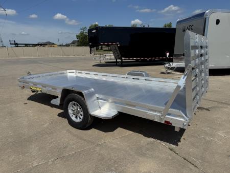New 2027 Aluma 7814S TG 3k Utility Trailer