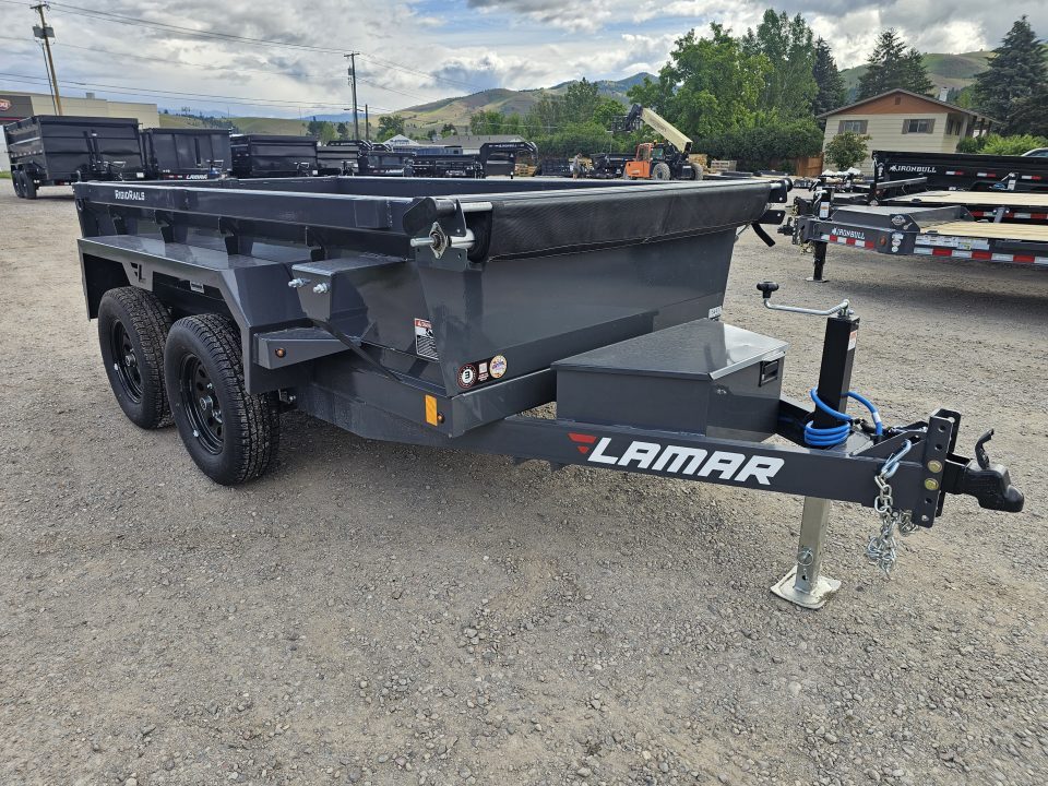 New 2026 Lamar 5x10 7k Dump Trailer