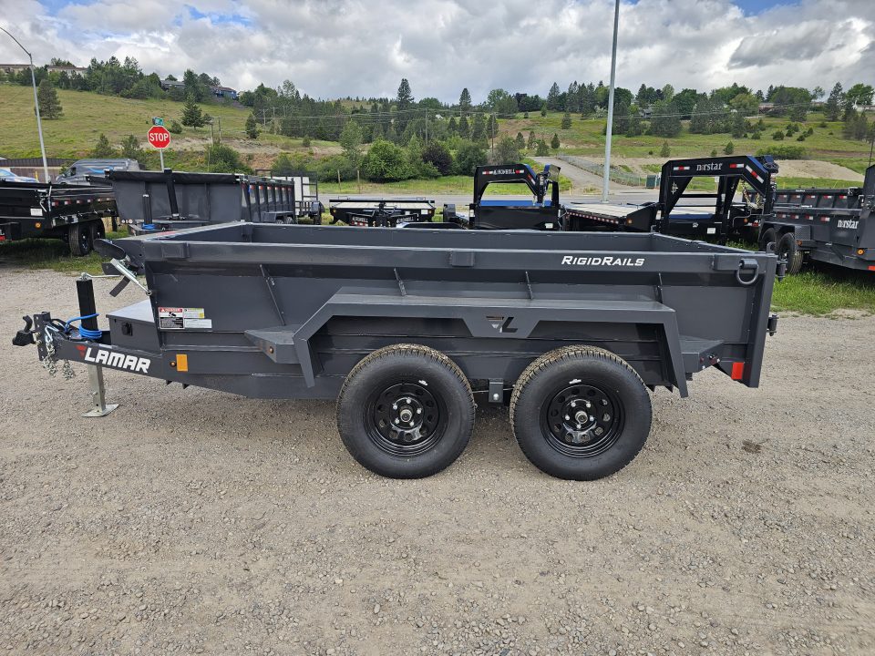 New 2026 Lamar 5x10 7k Dump Trailer