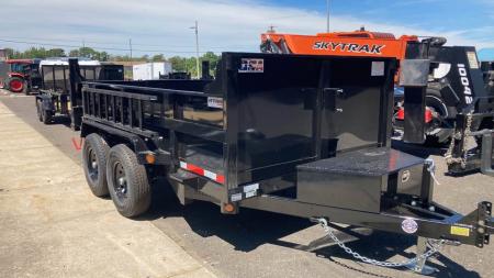 New 2027 Quality Steel and Aluminum 7x12 Dump Trailer