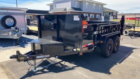 New 2027 Quality Steel and Aluminum 7x12 Dump Trailer
