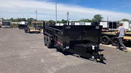 New 2027 Quality Steel and Aluminum 7x14 Dump Trailer