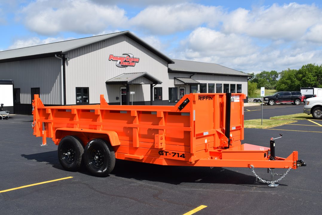 New 2026 Griffin Trailers GT714 Dump Trailer