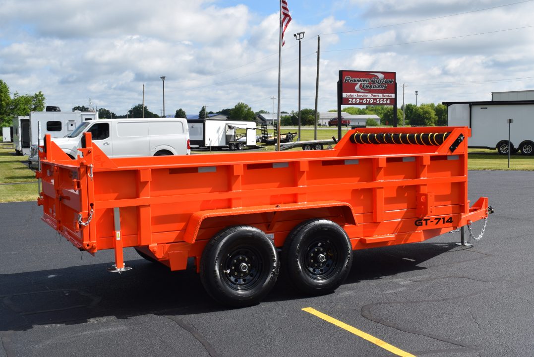 New 2026 Griffin Trailers GT714 Dump Trailer
