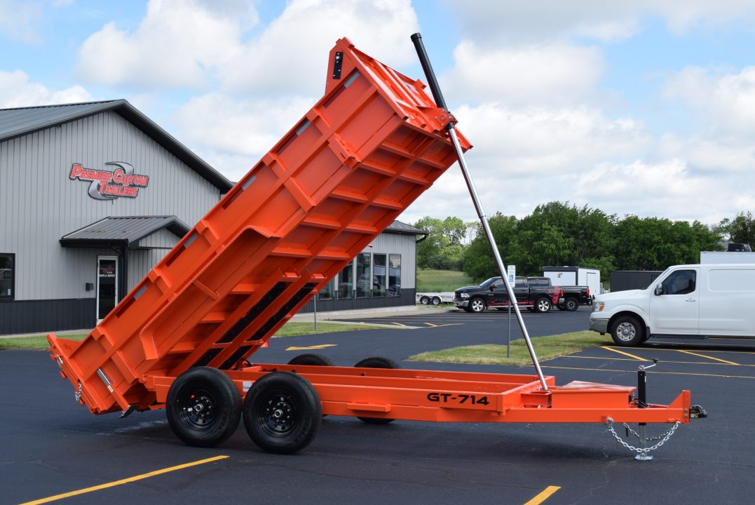 New 2026 Griffin Trailers GT714 Dump Trailer