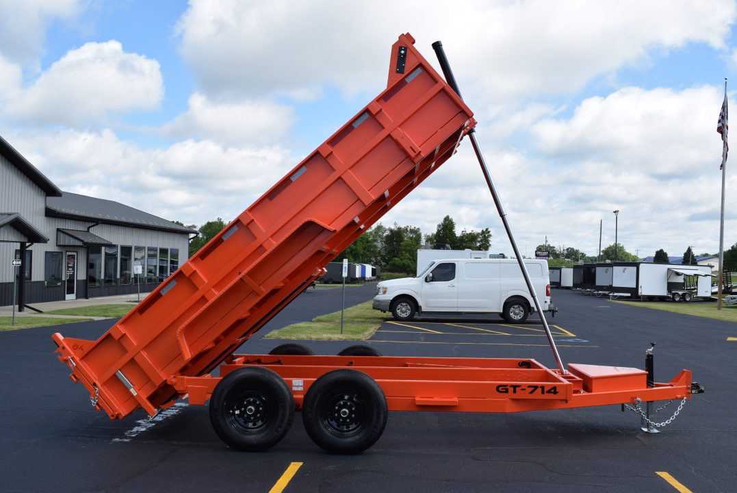 New 2026 Griffin Trailers GT714 Dump Trailer