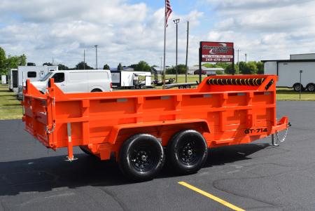 New 2026 Griffin Trailers GT714 Dump Trailer