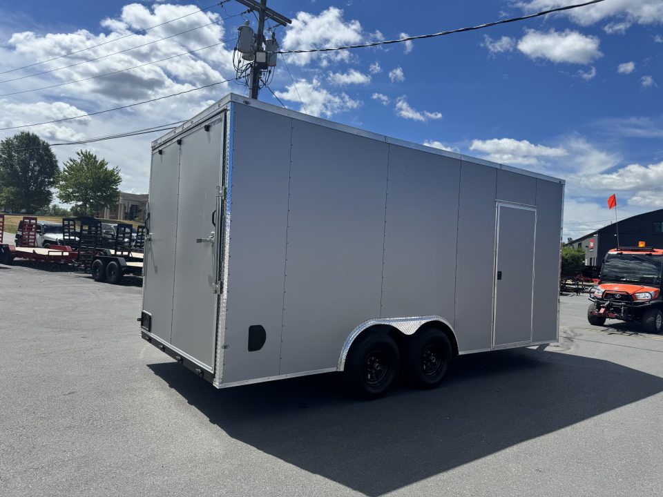 New 2026 Maximum Cargo Trailers 8.5X18TA3 Cargo / Enclosed Trailer *SILVER