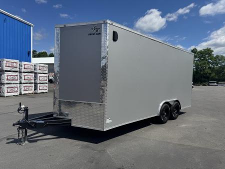 New 2026 Maximum Cargo Trailers 8.5X18TA3 Cargo / Enclosed Trailer *SILVER