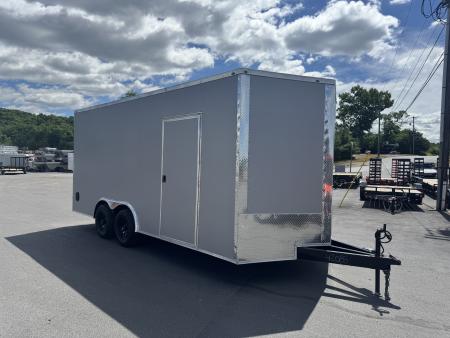 New 2026 Maximum Cargo Trailers 8.5X18TA3 Cargo / Enclosed Trailer *SILVER