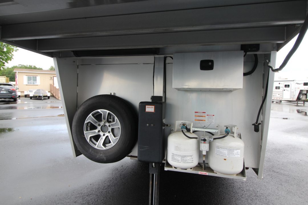 Used 2022 Exiss 7206 - 6ft SW Living Quarters 2 Horse Trailer