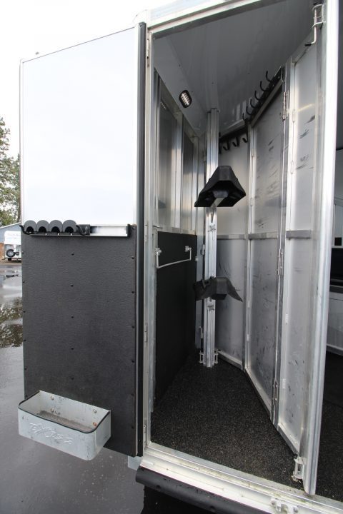 Used 2022 Exiss 7206 - 6ft SW Living Quarters 2 Horse Trailer