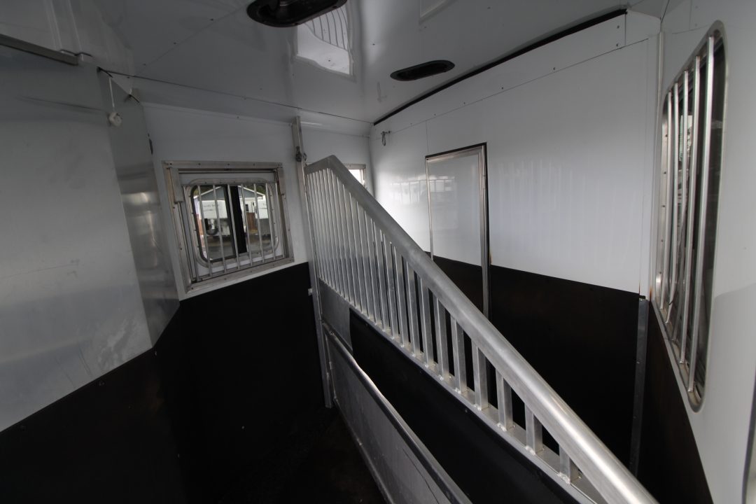 Used 2022 Exiss 7206 - 6ft SW Living Quarters 2 Horse Trailer
