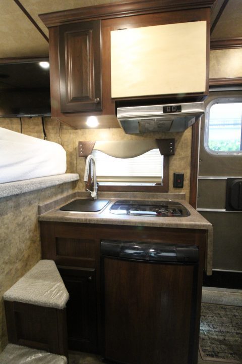 Used 2022 Exiss 7206 - 6ft SW Living Quarters 2 Horse Trailer