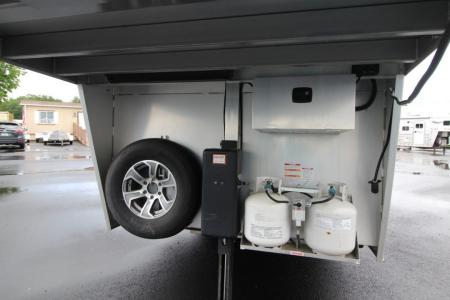 Used 2022 Exiss 7206 - 6ft SW Living Quarters 2 Horse Trailer