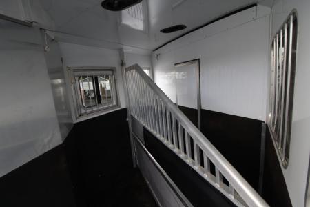 Used 2022 Exiss 7206 - 6ft SW Living Quarters 2 Horse Trailer