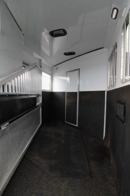 Used 2022 Exiss 7206 - 6ft SW Living Quarters 2 Horse Trailer