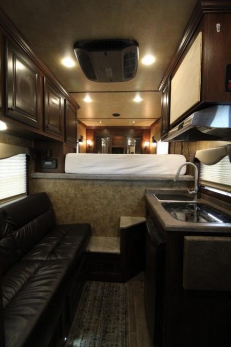 Used 2022 Exiss 7206 - 6ft SW Living Quarters 2 Horse Trailer