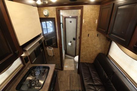 Used 2022 Exiss 7206 - 6ft SW Living Quarters 2 Horse Trailer