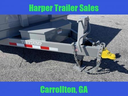 New 2026 TUFFDUMP 14K 7X16 DUMP TRAILER 4' WALLS
