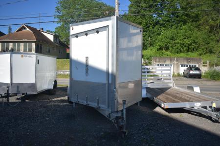 Used 2021 Blizzard Manufacturing Multi Snowmobile Trailer