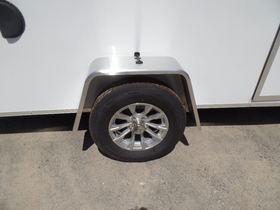 New 2027 Look Trailers White 6X12 Element Model Cargo / Enclosed Trailer
