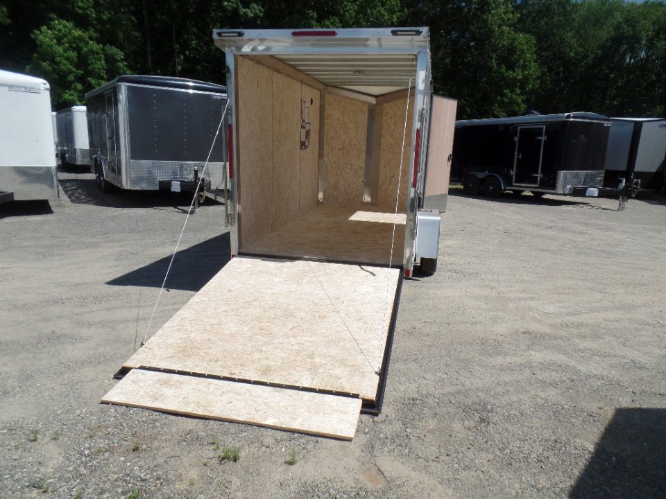 New 2027 Look Trailers White 6X12 Element Model Cargo / Enclosed Trailer