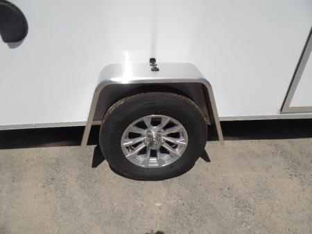 New 2027 Look Trailers White 6X12 Element Model Cargo / Enclosed Trailer