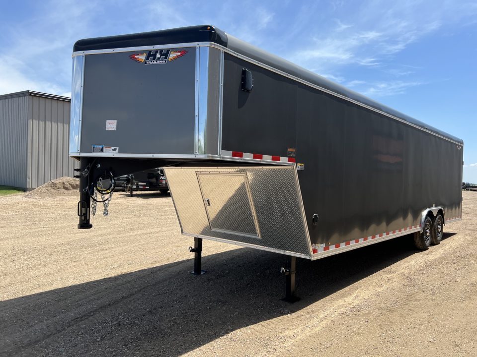 New 2026 H&H Trailers 26 Gooseneck Cargo / Enclosed Trailer